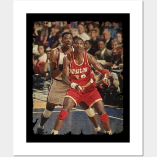 Patrick Ewing vs Hakeem Olajuwon, 1994 Posters and Art